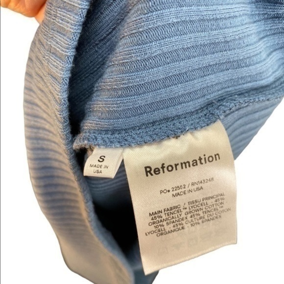 Reformation Candice In Morning Glory
 Dress - Picture 9 of 9